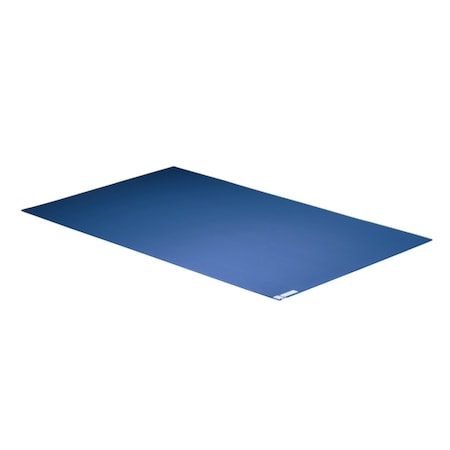 Pig PIG Sticky Steps Mat 120 sheets/case, 30 sheets/pad, 4 pads/case Blue 60" L x 36" W, 120PK MAT567-BL